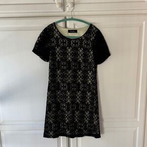 Elegant Black Lace Dress